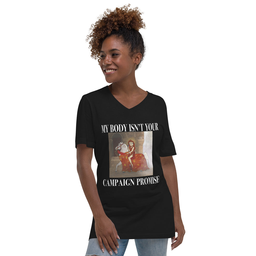 GodDiva - Unisex Short Sleeve V-Neck T-Shirt