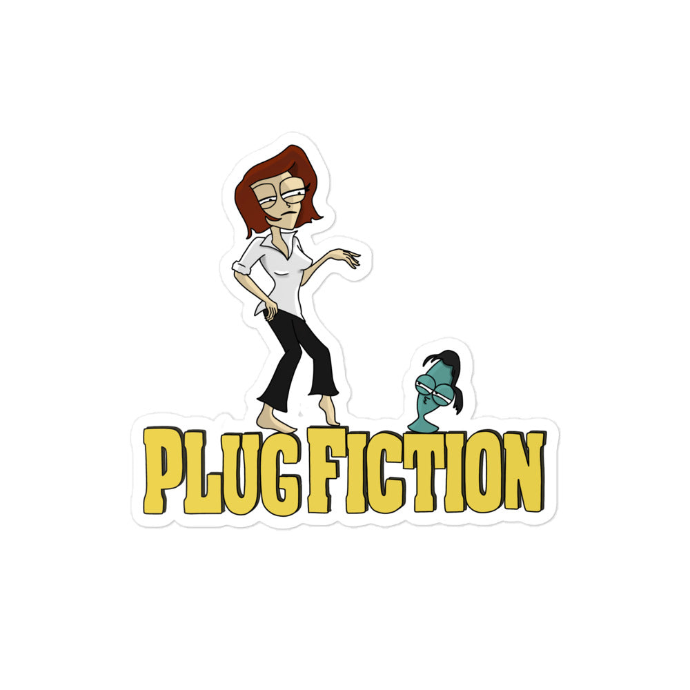 Plug Fiction Sticker